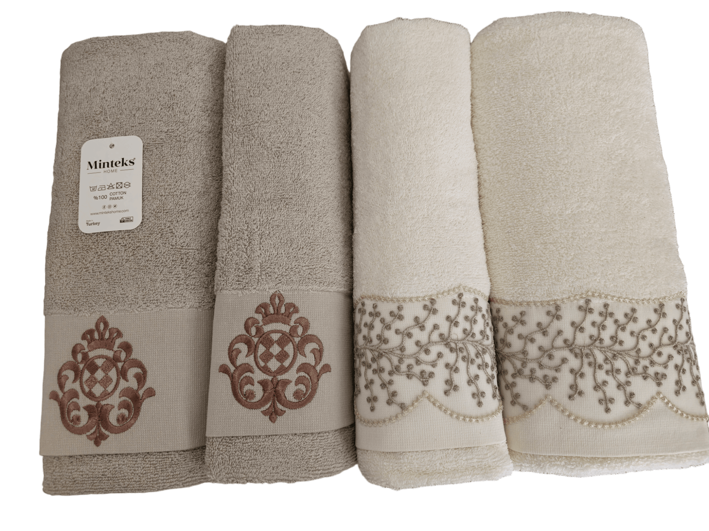 Turkish Cotton Towel Set My Home Exclusive. Quality Turkish cotton luxury towels and towel sets. Luxurious and stylish towels.