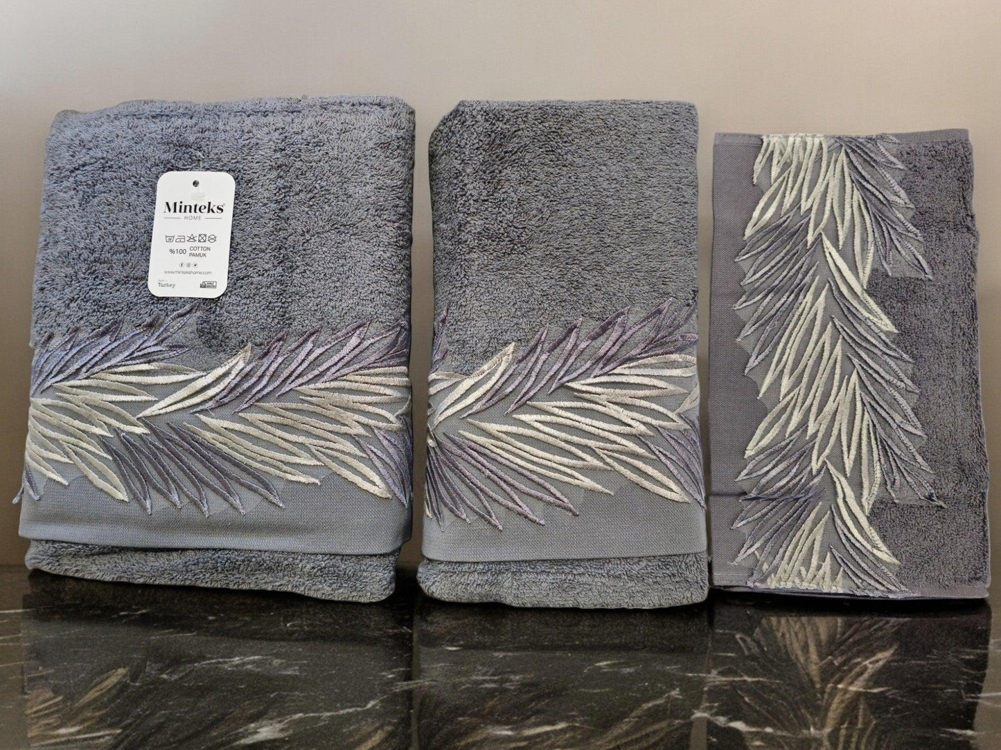 Turkish Cotton Towel Set My Home Exclusive. Quality Turkish cotton luxury towels and towel sets. Luxurious and stylish towels.