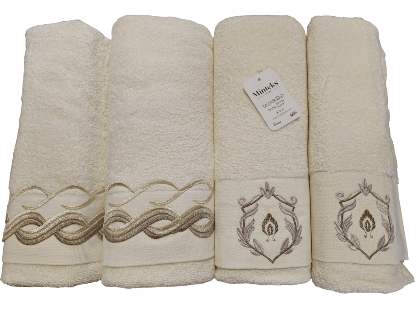 Turkish Cotton Towel Set My Home Exclusive. Quality Turkish cotton luxury towels and towel sets. Luxurious and stylish towels.
