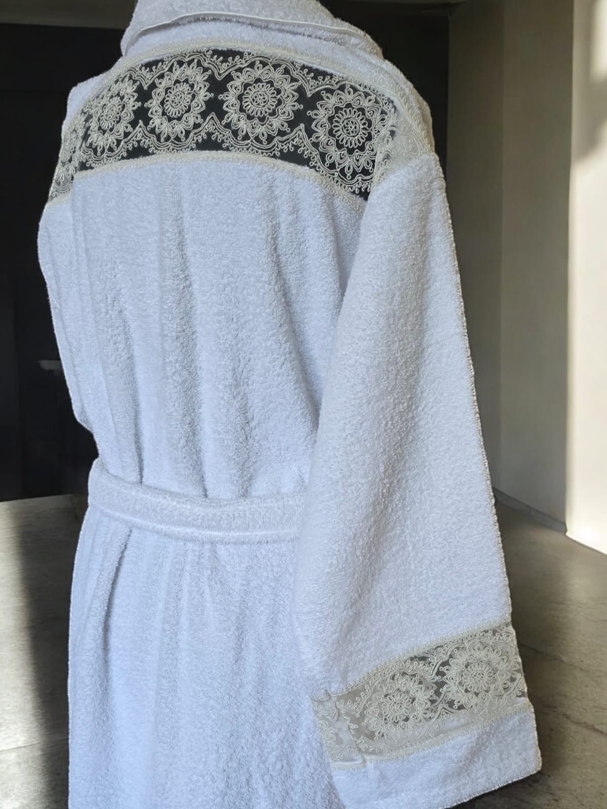 Turkish Cotton Towel and bathrobe Set My Home Exclusive. Quality Turkish cotton luxury towels and bathrobe sets. Luxurious and stylish towels and bathrobes. Wedding gifts and bridal wear.