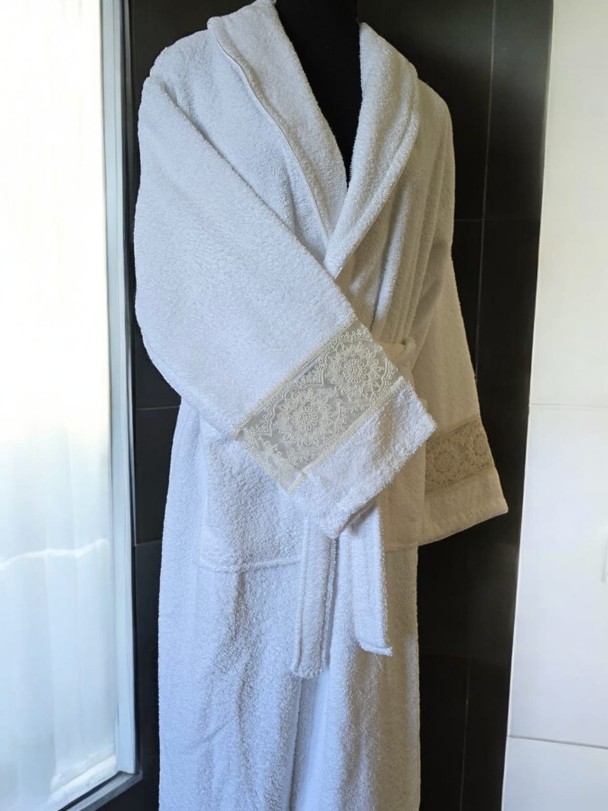 Turkish Cotton Towel and bathrobe Set My Home Exclusive. Quality Turkish cotton luxury towels and bathrobe sets. Luxurious and stylish towels and bathrobes. Wedding gifts and bridal wear.