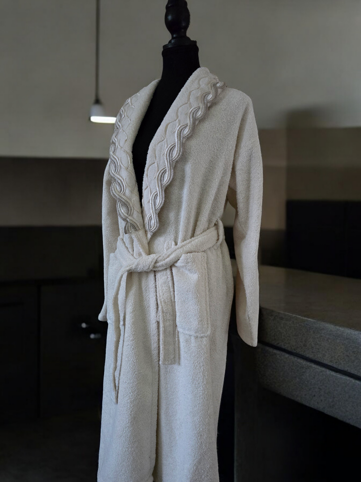 Bathrobe - Freyza (Cream)