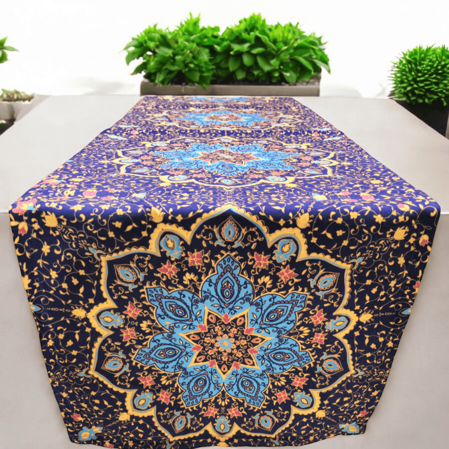 Turkish cotton kitchen décor, place mats and table runners. Traditional Turkish designs. Kitchen and lounge decor, stylish and unique kitchen and lounge room items. Gift ideas, housewarming gift. Colourful home designs.