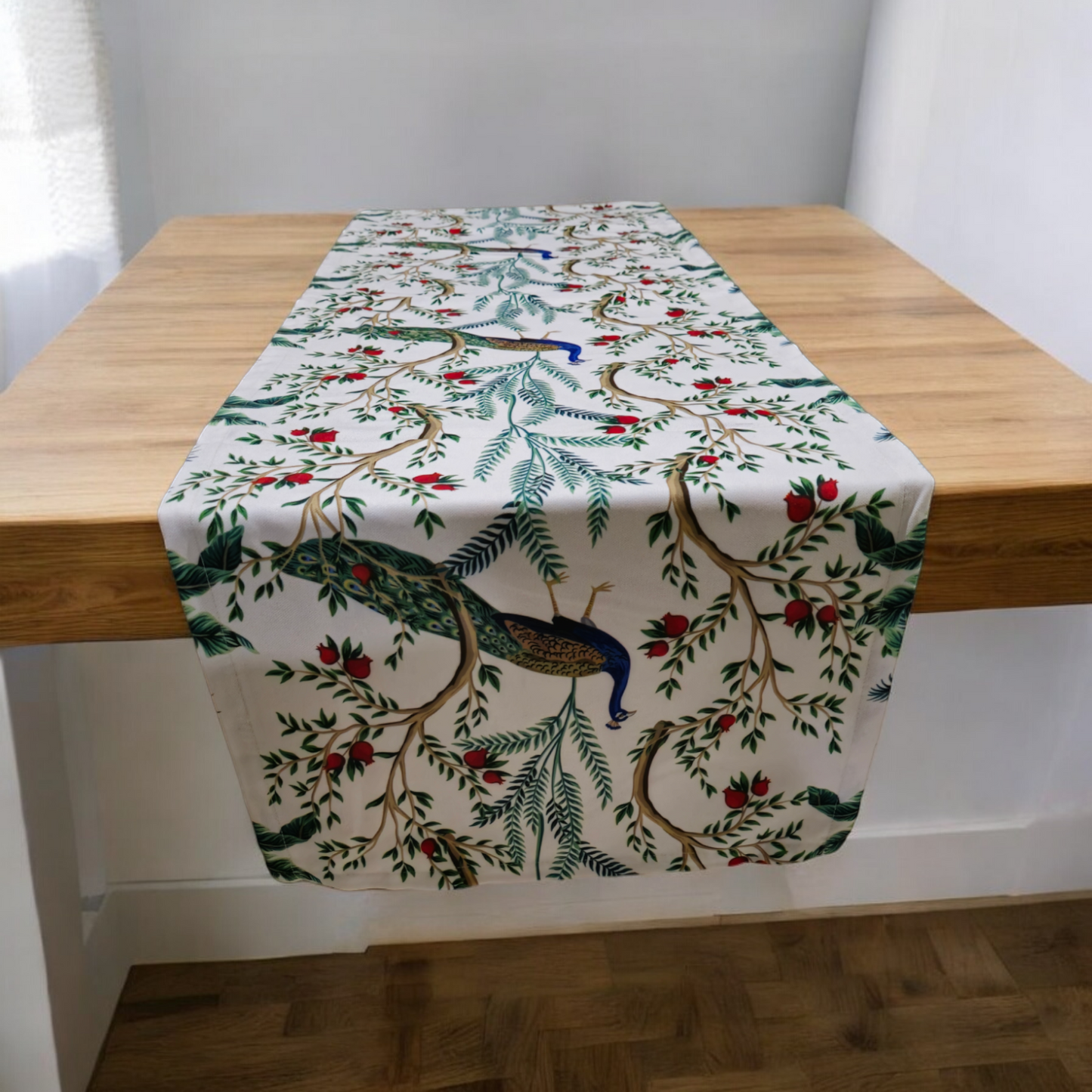 Table Runner 147x40cm - Peacock
