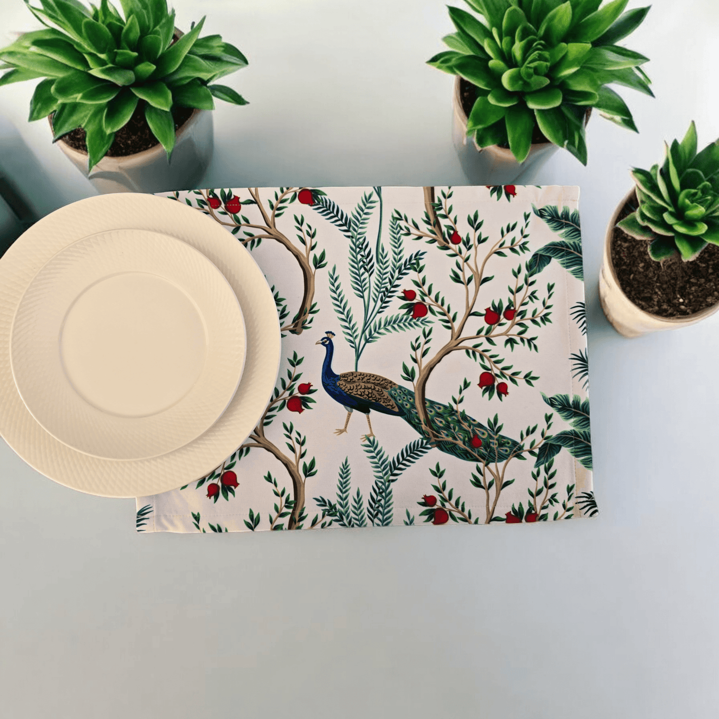 Turkish cotton kitchen décor, place mats and table runners. Traditional Turkish designs. Kitchen and lounge decor, stylish and unique kitchen and lounge room items. Gift ideas, housewarming gift. Colourful home designs.