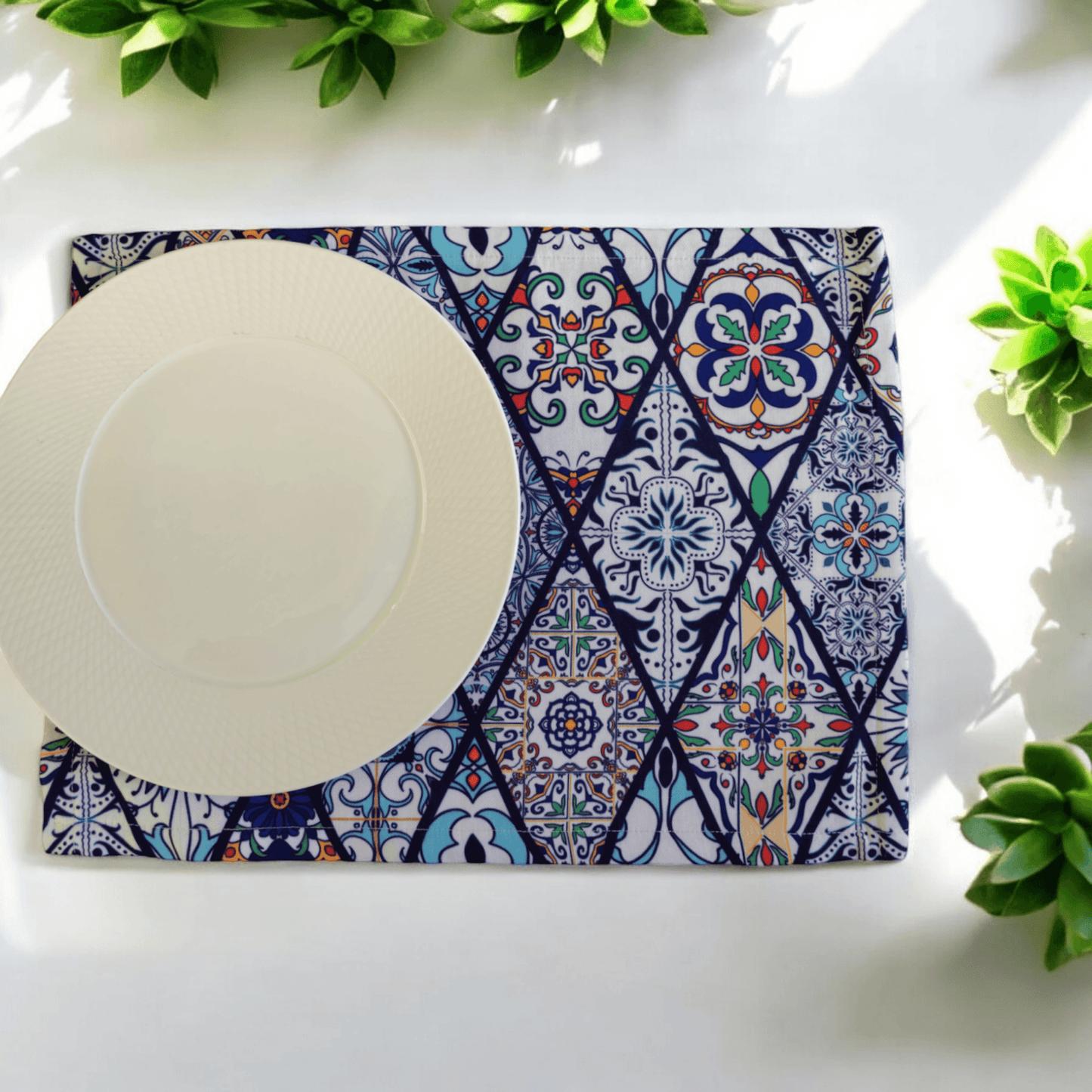 Turkish cotton kitchen décor, place mats and table runners. Traditional Turkish designs. Kitchen and lounge decor, stylish and unique kitchen and lounge room items. Gift ideas, housewarming gift. Colourful home designs.