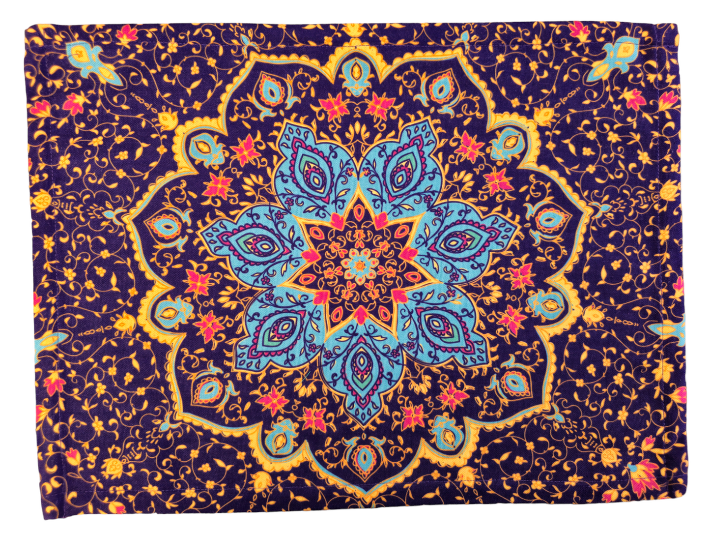 Turkish cotton colourful placemats. Traditional Turkish designs. Kitchen decor, stylish and unique kitchen items. Gift ideas, housewarming gift. Colourful kitchen designs.