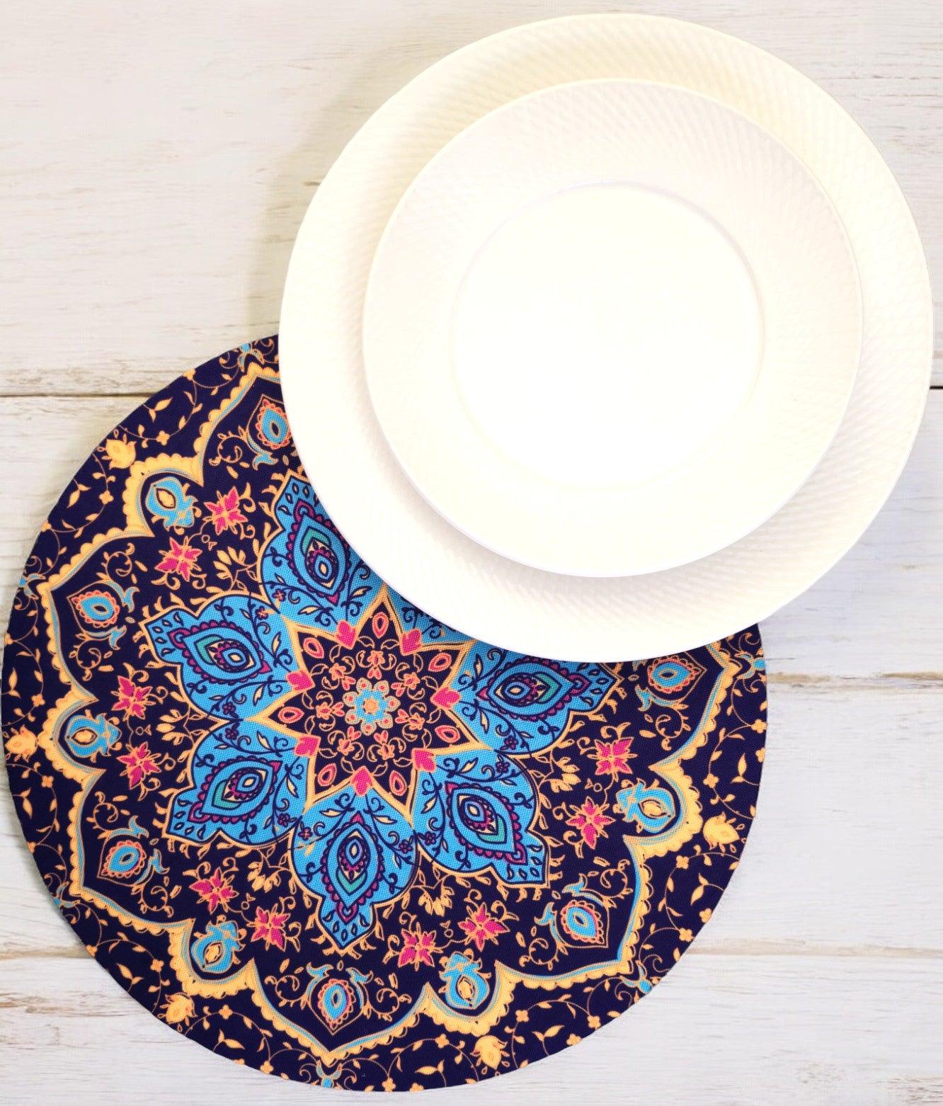 Turkish cotton kitchen décor, place mats and table runners. Traditional Turkish designs. Kitchen and lounge decor, stylish and unique kitchen and lounge room items. Gift ideas, housewarming gift. Colourful home designs.
