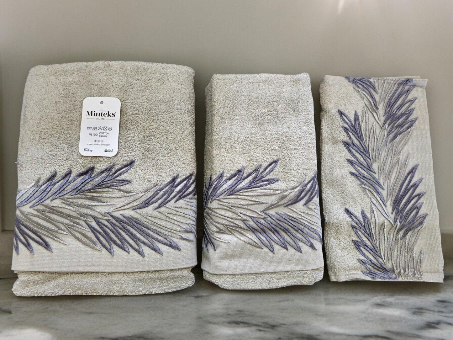 Turkish Cotton Towel Set My Home Exclusive. Quality Turkish cotton luxury towels and towel sets. Luxurious and stylish towels.