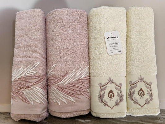 Turkish Cotton Towel Set My Home Exclusive. Quality Turkish cotton luxury towels and towel sets. Luxurious and stylish towels.