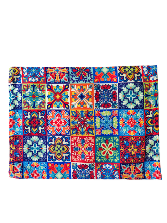 Turkish cotton colourful placemats. Traditional Turkish designs. Kitchen decor, stylish and unique kitchen items. Gift ideas, housewarming gift. Colourful kitchen designs.   