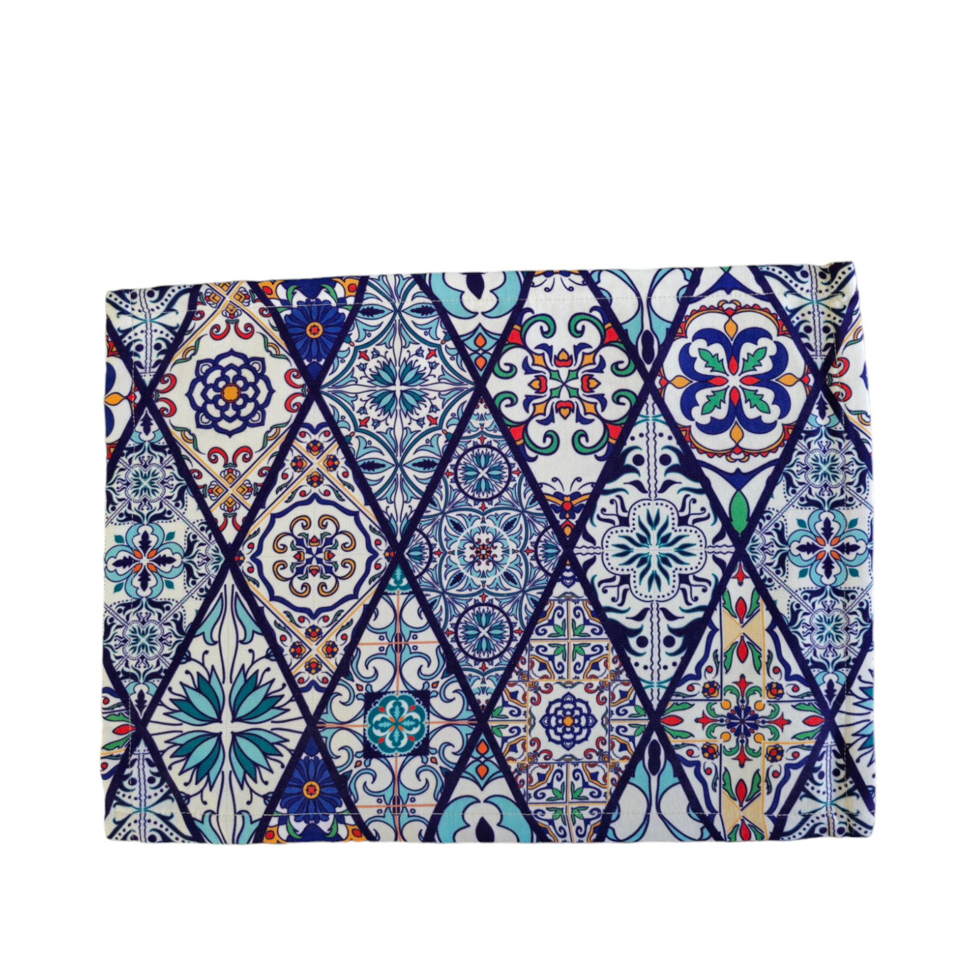 Turkish cotton colourful placemats. Traditional Turkish designs. Kitchen decor, stylish and unique kitchen items. Gift ideas, housewarming gift. Colourful kitchen designs.   
