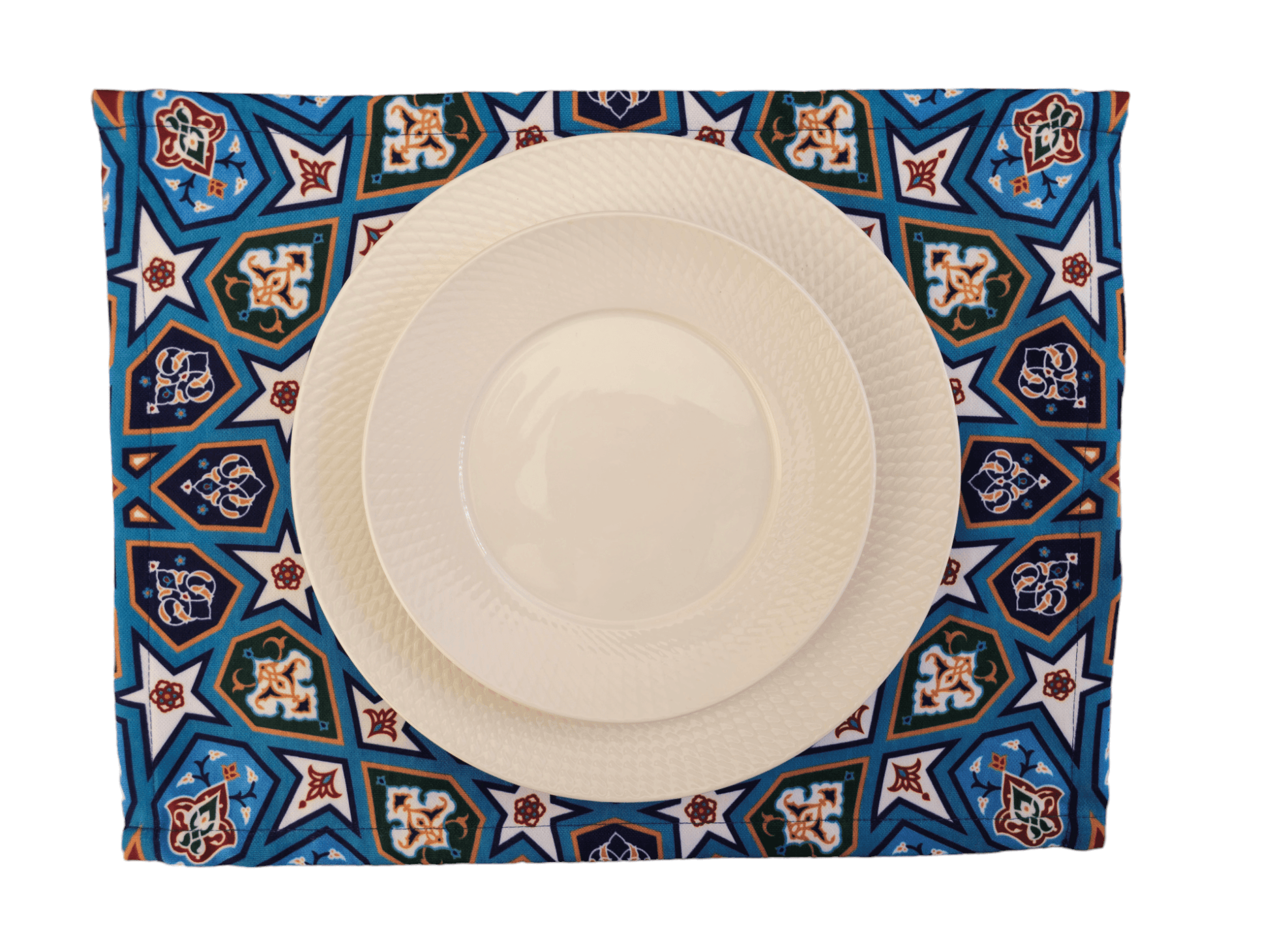Turkish cotton colourful placemats. Traditional Turkish designs. Kitchen decor, stylish and unique kitchen items. Gift ideas, housewarming gift. Colourful kitchen designs.   