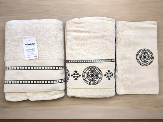 Turkish Cotton Towel Set My Home Exclusive. Quality Turkish cotton luxury towels and towel sets. Luxurious and stylish towels.