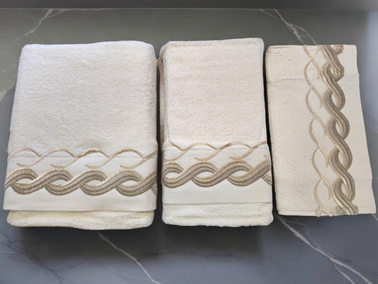 Turkish Cotton Towel Set My Home Exclusive. Quality Turkish cotton luxury towels and towel sets. Luxurious and stylish towels.