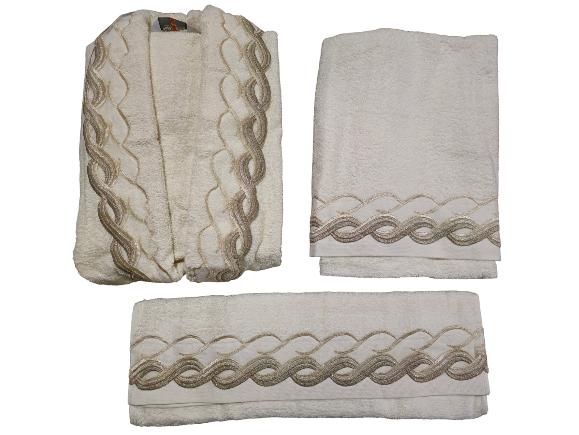 Turkish Cotton Towel and bathrobe Set My Home Exclusive. Quality Turkish cotton luxury towels and bathrobe sets. Luxurious and stylish towels and bathrobes. Wedding gifts and bridal wear. 