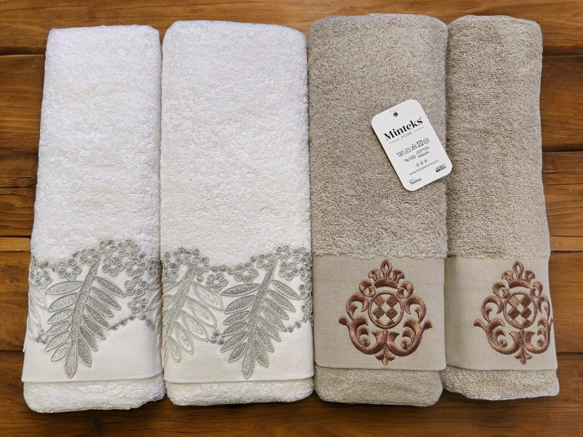 Turkish Cotton Towel Set My Home Exclusive. Quality Turkish cotton luxury towels and towel sets. Luxurious and stylish towels.