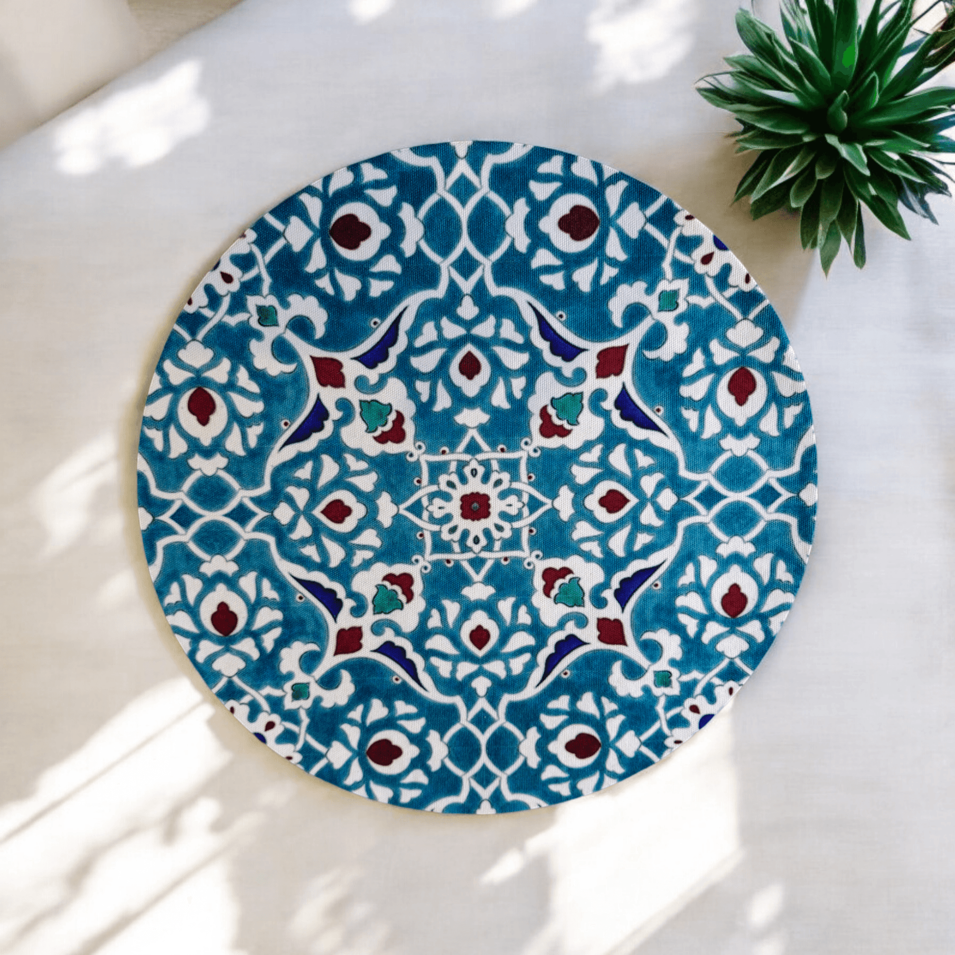 Turkish cotton kitchen décor, place mats and table runners. Traditional Turkish designs. Kitchen and lounge decor, stylish and unique kitchen and lounge room items. Gift ideas, housewarming gift. Colourful home designs.