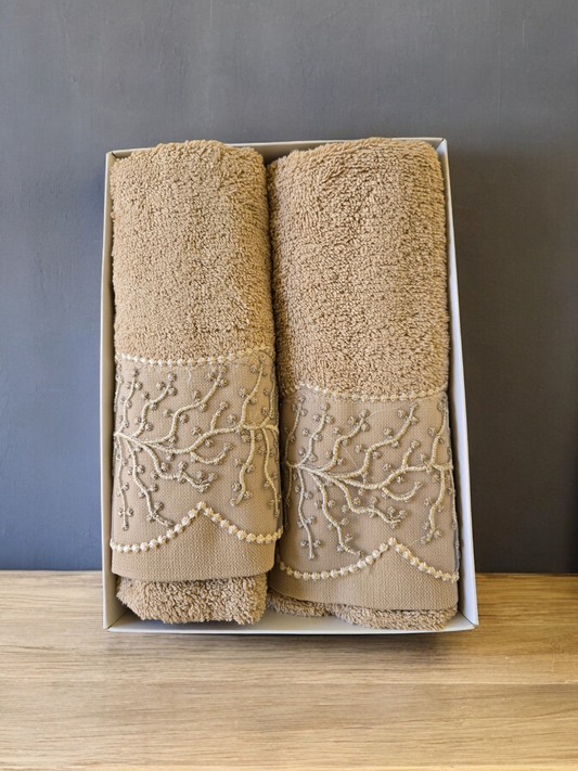 Turkish Cotton Towel Set My Home Exclusive. Quality Turkish cotton luxury towels and towel sets. Luxurious and stylish towels. 