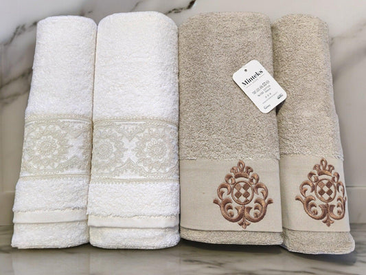 Turkish Cotton Towel Set My Home Exclusive. Quality Turkish cotton luxury towels and towel sets. Luxurious and stylish towels.