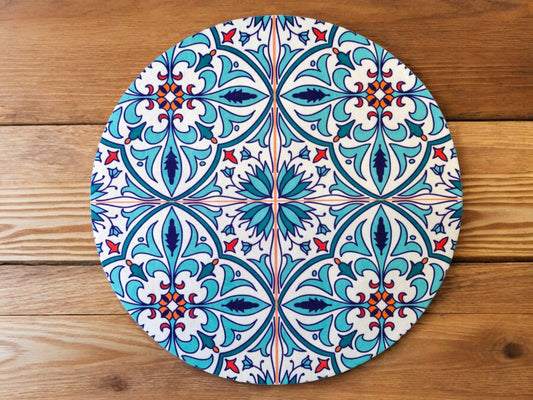 Turkish cotton kitchen décor, place mats and table runners. Traditional Turkish designs. Kitchen and lounge decor, stylish and unique kitchen and lounge room items. Gift ideas, housewarming gift. Colourful home designs.